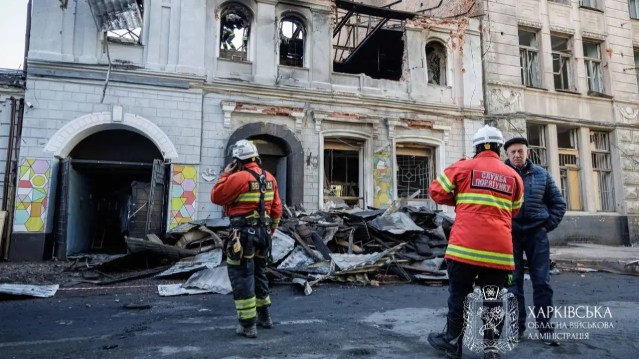 Беспилотник атаковал детсад в Харьковской области / Фото военной администрации области