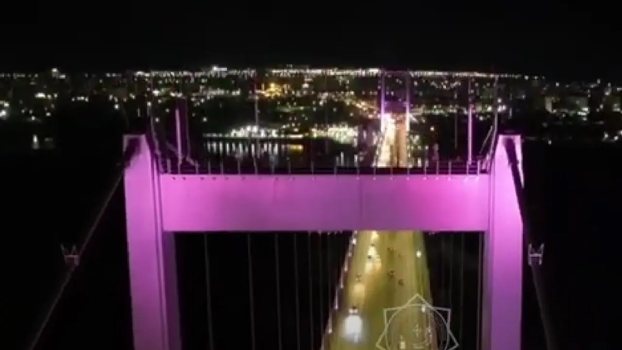 Масштабную спасательную операцию развернули на новом мосту Семея