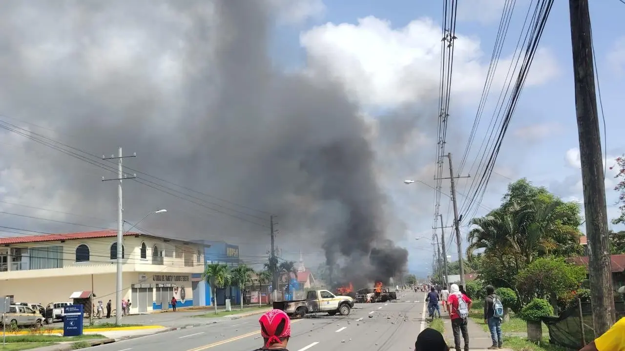 Беспорядки в Панаме / Фото из соцсети X