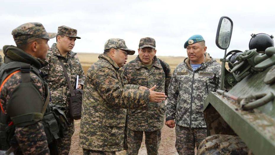 Комиссия Министерства обороны РК проинспектировала Алматинский и Капчагайский гарнизоны 