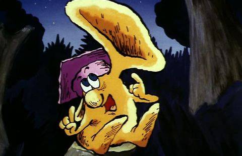 Кадр мультфильма "Большой Ух", Студия "Экран"