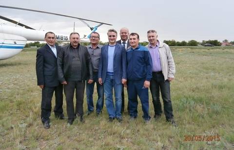 Герман Греф встретился с одноклассниками в посёлке Иртышск