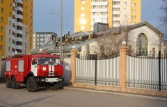Посольство России горело в Астане