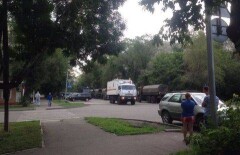 Полиция Алматы проводит оперативно-розыскные мероприятия в районе Парка 28 панфиловцев