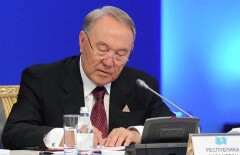 Назарбаев выразил соболезнование в связи с пожаром на месторождении "Гюнешли"