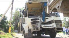 24 пассажира автобуса пострадали в аварии с КамАЗом в Таразе