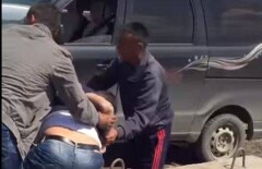 Жёсткую драку на барахолке Алматы сняли на видео
