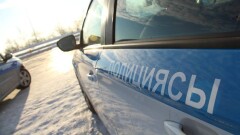 За грубым нарушением ПДД поймали сотрудников ДВД Астаны