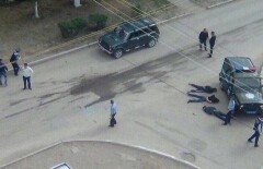 В Сети появилось видео первых минут перестрелки в Актобе