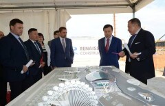 Джаксыбеков проверил ход строительства ЭКСПО в Астане 