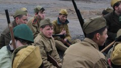 В Караганде показали военно-историческую реконструкцию боя на Курской дуге
