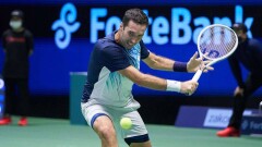 Михаил Кукушкин обыграл Федерико Дельбониса и вышел в 1/8 финала на Astana Open