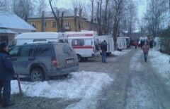 Жилой дом обрушился в Перми