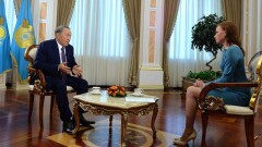 Назарбаев в интервью "России 24" рассказал о ребрендинге Астаны 