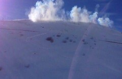 Спасатели взорвали снег в алматинских горах