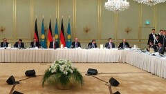 Страхование экспорта и новый завод в Актау: о чём договорился Байтерек в Германии