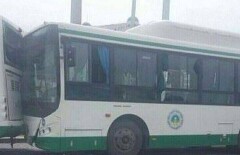 Три аварии с участием автобусов произошли за сутки в Шымкенте