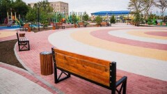 На месте болот и пустырей благоустраивают парки и большие дворы в Нур-Султане