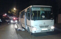 В Алматы автобус задавил женщину-пешехода