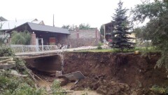 В предгорных районах Алматы 800 домов может смыть дождём