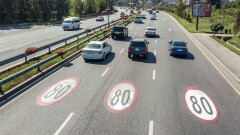 На ВОАД Алматы нанесли разметку 80 км/ч, но новые правила пока не действуют