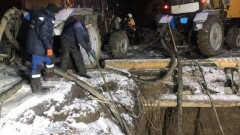 Вторые сутки кокшетауцы живут без воды из-за порыва канализационной трубы