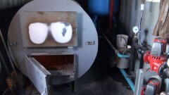 Новую котельную построили возле разрушенного дома в Шахане 