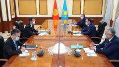 Аскар Мамин принял нового главу МИД Кыргызстана
