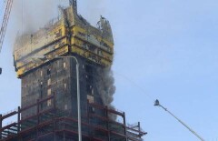 Сумма ущерба от пожара на "Абу-Даби Плаза" в Астане до сих пор не установлена