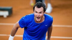Теннисист Тимур Хабибулин на турнире серии ITF одержал победу в "казахстанском финале"