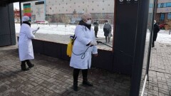 Главный санврач Алматы о дезинфекции улиц: При распылении рядом находиться не надо, но вещество безопасно