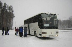 60 человек застряли на трассе Астана-Караганда