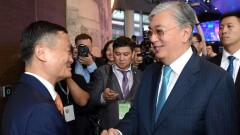 Касым-Жомарт Токаев встретился с основателем Alibaba Group Джеком Ма