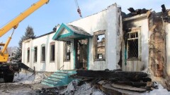 Фонд "Уакып" поможет восстановить сгоревший храм в Алматинской области