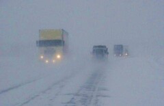 Актюбинскую область накрыл сильнейший буран