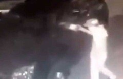 В Алматы камера сняла поджигателя дорогих внедорожников