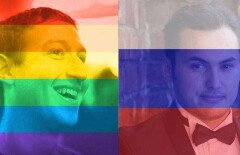 Российские натуралы ответили на ЛГБТ-акцию в Facebook