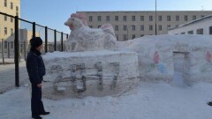 Юрту ЭКСПО возвели в колонии строгого режима в Уральске