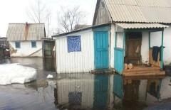 Пенсионерка умерла в затопленном доме в Петропавловске