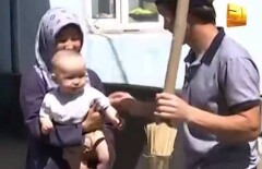 В Алматы кирпичный завод стал домом для семьи с грудным ребенком
