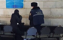 Взрывчатку искали полицейские у карагандинки в парандже