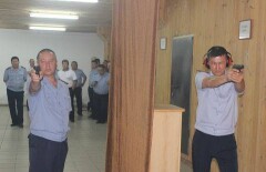 Стрельбу устроило руководство костанайской полиции в честь праздника 