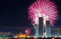 Пять точек запуска фейерверка на День единства определены в Астане 