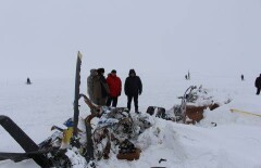 Фото с места крушения вертолёта в Алматинской области опубликовали спасатели