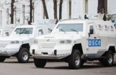 Четыре автомобиля ОБСЕ сожгли в Донецке