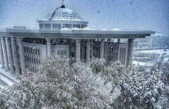ДЧС Алматы предупредил горожан о сильном снегопаде