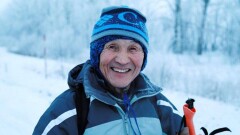 70-летний житель Костанайской области пройдёт на лыжах 100 км