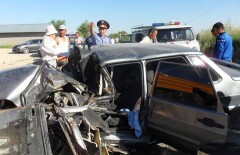 За сутки в Шымкенте три человека погибло, семеро пострадало в ДТП
