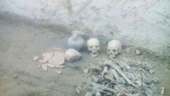 Останки трёх человек обнаружили строители в Шымкенте