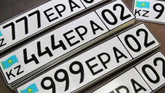 Продавать "блатные" буквы на госномерах предложили в Карагандинской области